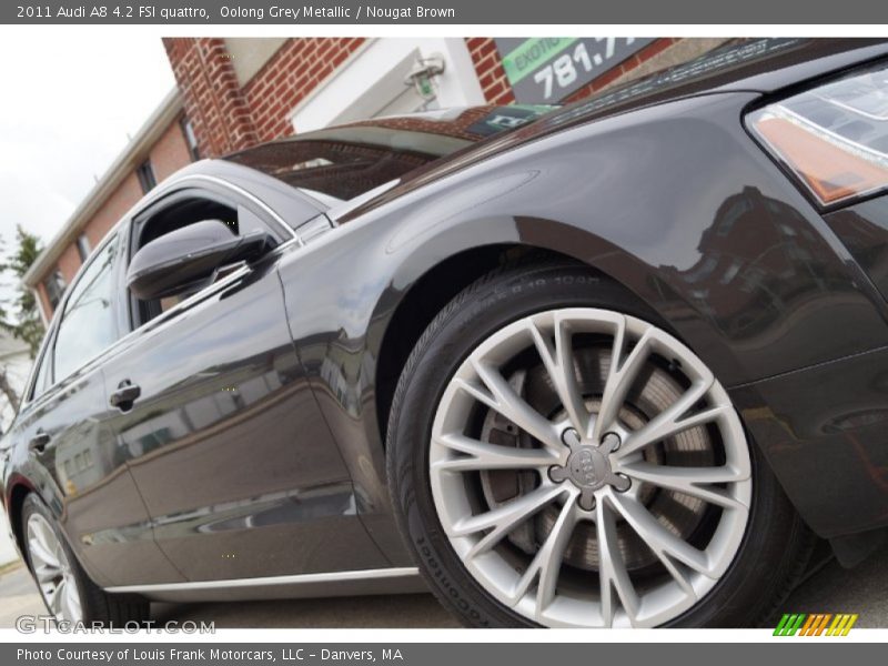 Oolong Grey Metallic / Nougat Brown 2011 Audi A8 4.2 FSI quattro
