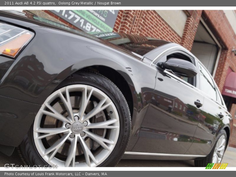 Oolong Grey Metallic / Nougat Brown 2011 Audi A8 4.2 FSI quattro