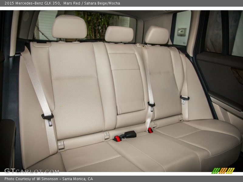 Mars Red / Sahara Beige/Mocha 2015 Mercedes-Benz GLK 350