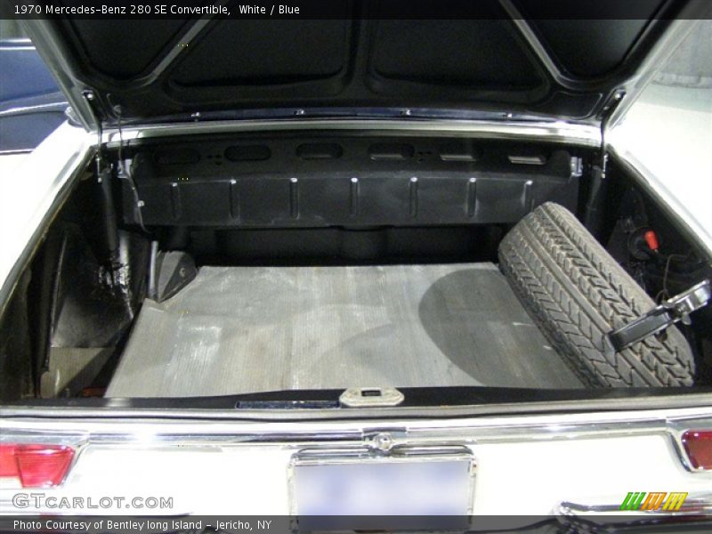 White / Blue 1970 Mercedes-Benz 280 SE Convertible