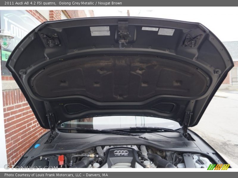 Oolong Grey Metallic / Nougat Brown 2011 Audi A8 4.2 FSI quattro