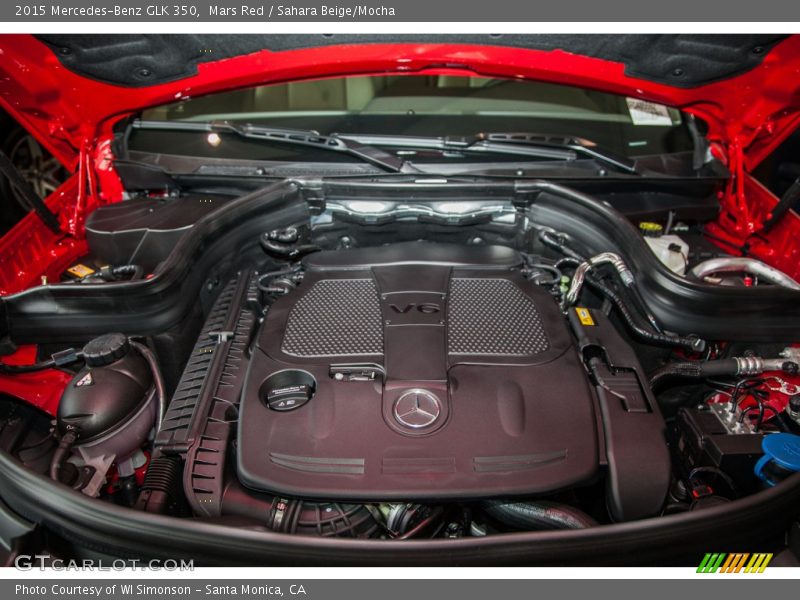 Mars Red / Sahara Beige/Mocha 2015 Mercedes-Benz GLK 350