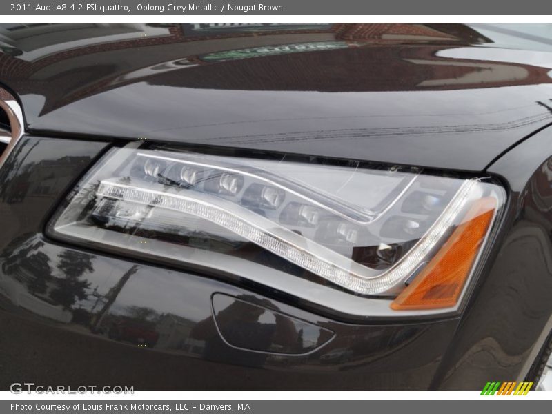 Oolong Grey Metallic / Nougat Brown 2011 Audi A8 4.2 FSI quattro