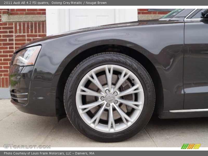 Oolong Grey Metallic / Nougat Brown 2011 Audi A8 4.2 FSI quattro