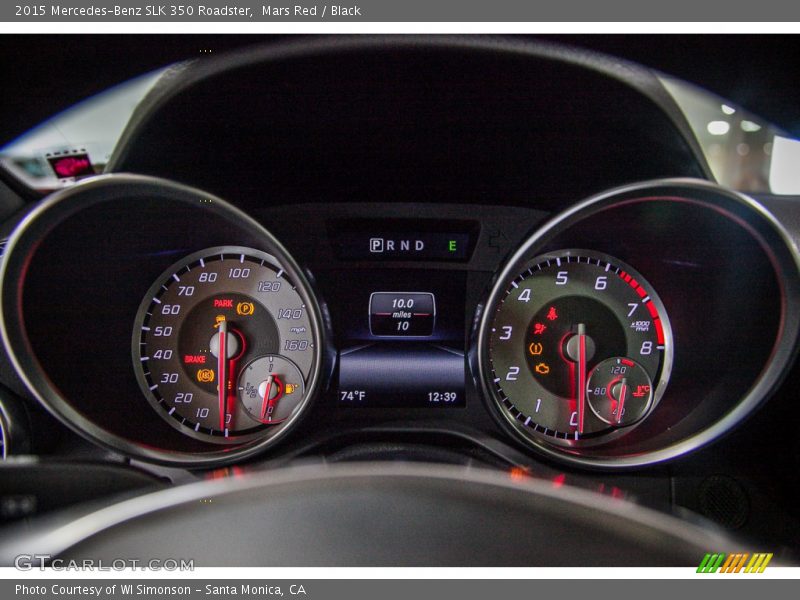  2015 SLK 350 Roadster 350 Roadster Gauges