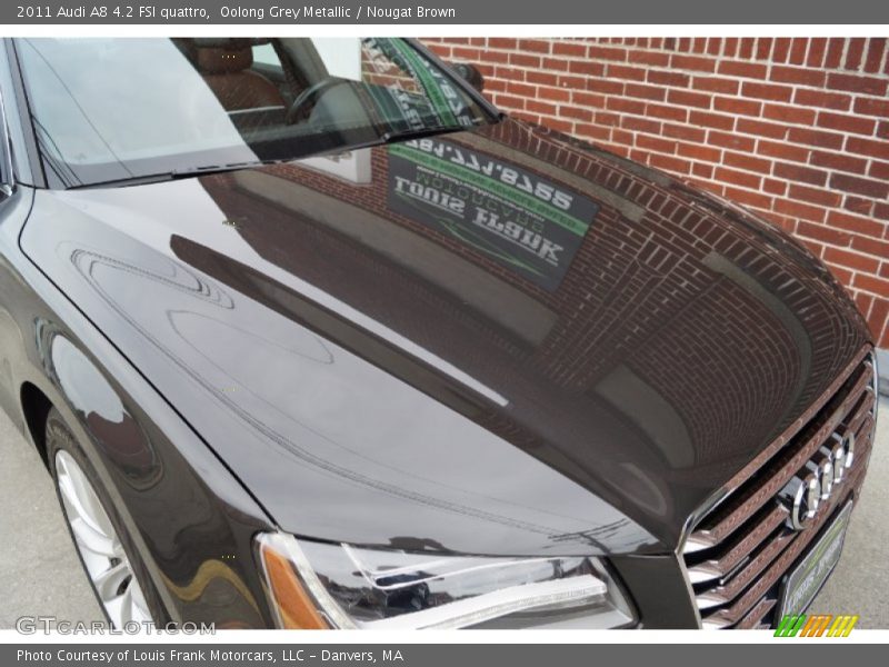 Oolong Grey Metallic / Nougat Brown 2011 Audi A8 4.2 FSI quattro