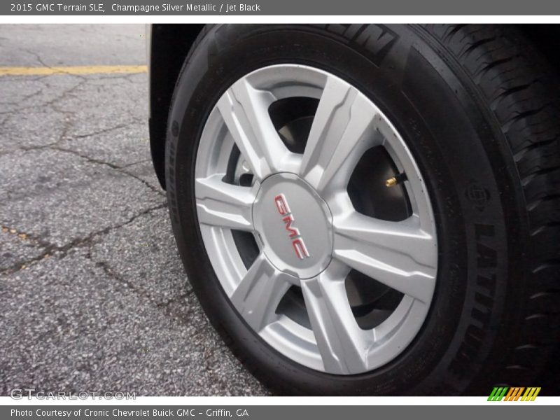 Champagne Silver Metallic / Jet Black 2015 GMC Terrain SLE