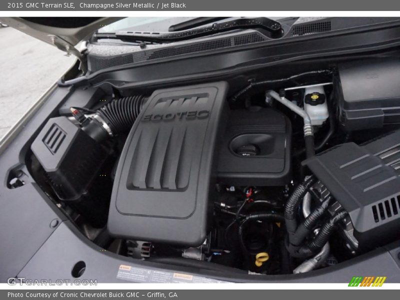 Champagne Silver Metallic / Jet Black 2015 GMC Terrain SLE