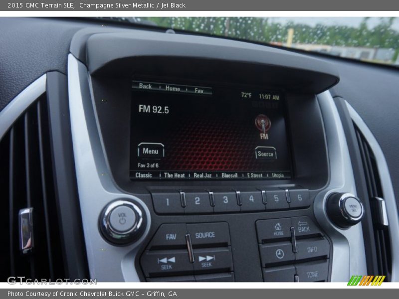 Champagne Silver Metallic / Jet Black 2015 GMC Terrain SLE