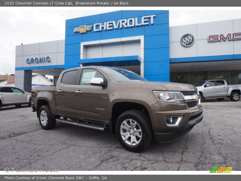 Brownstone Metallic / Jet Black 2015 Chevrolet Colorado LT Crew Cab