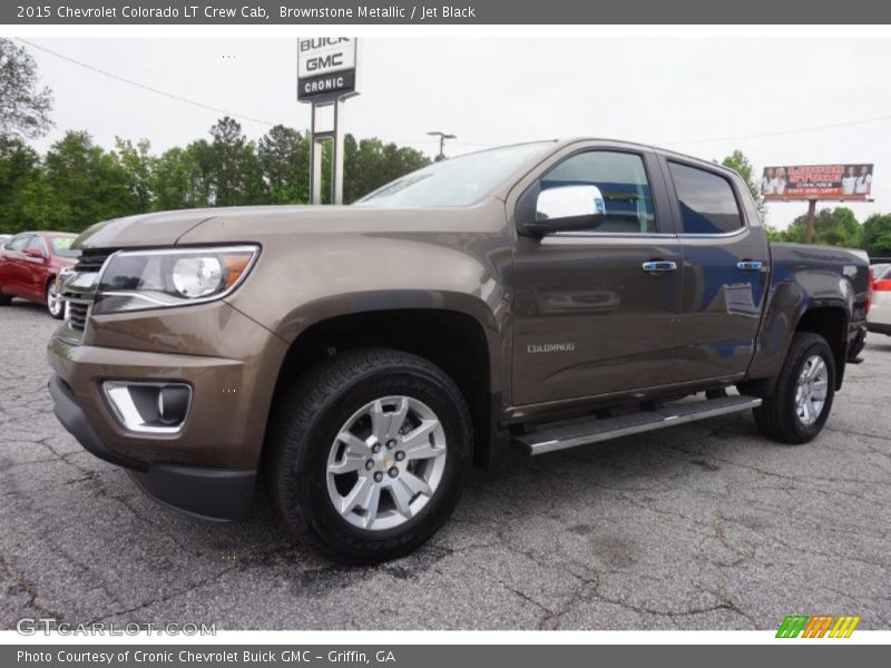 Brownstone Metallic / Jet Black 2015 Chevrolet Colorado LT Crew Cab
