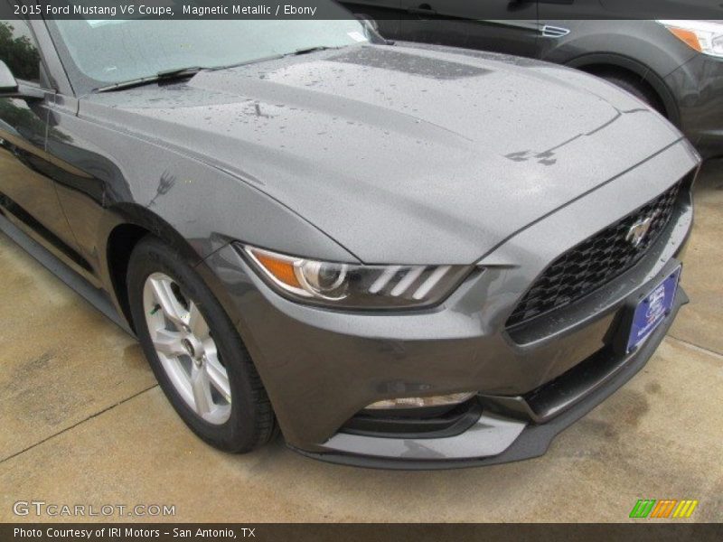 Magnetic Metallic / Ebony 2015 Ford Mustang V6 Coupe
