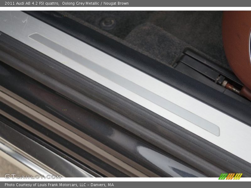 Oolong Grey Metallic / Nougat Brown 2011 Audi A8 4.2 FSI quattro