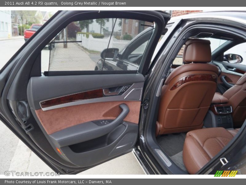 Oolong Grey Metallic / Nougat Brown 2011 Audi A8 4.2 FSI quattro