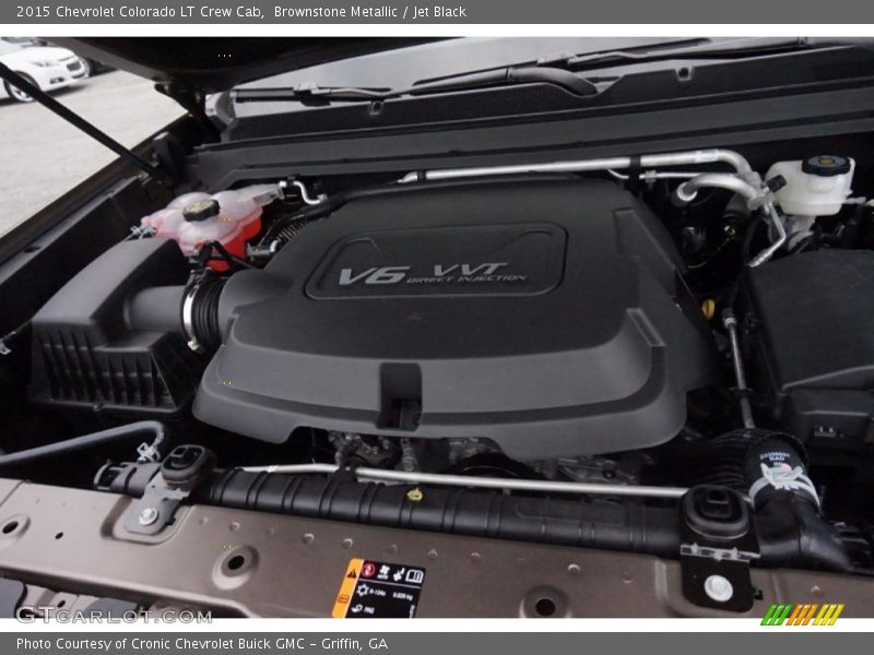 Brownstone Metallic / Jet Black 2015 Chevrolet Colorado LT Crew Cab