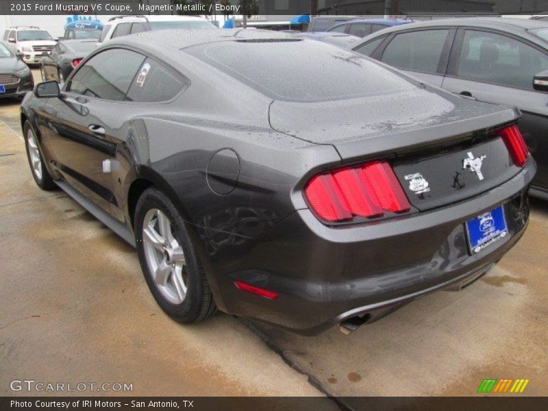 Magnetic Metallic / Ebony 2015 Ford Mustang V6 Coupe