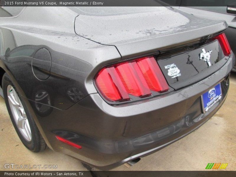 Magnetic Metallic / Ebony 2015 Ford Mustang V6 Coupe