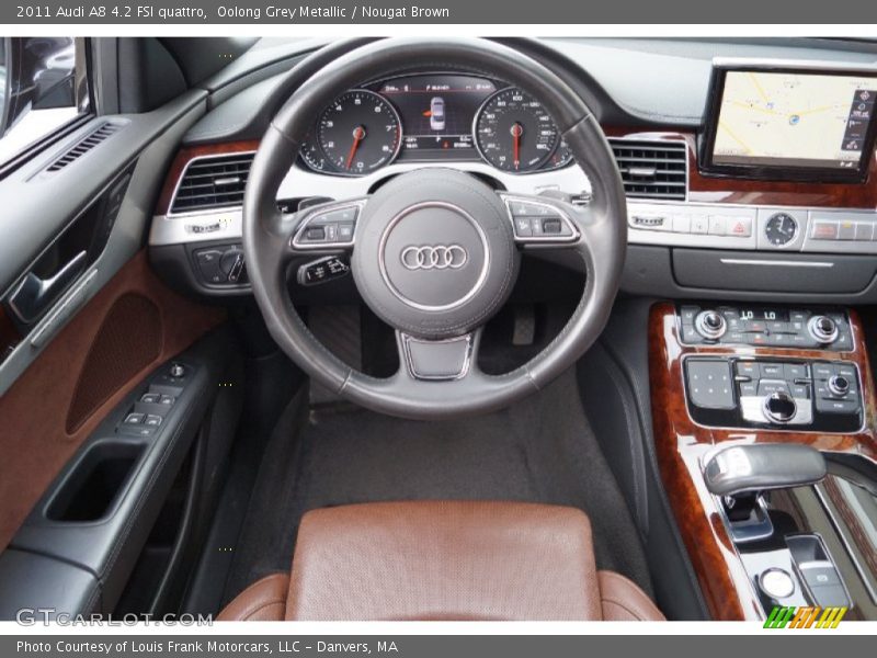 Oolong Grey Metallic / Nougat Brown 2011 Audi A8 4.2 FSI quattro