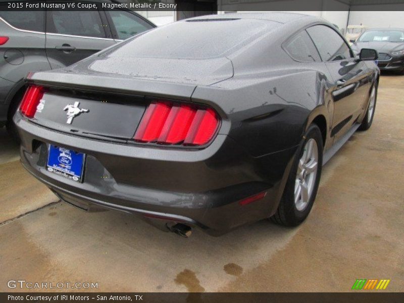 Magnetic Metallic / Ebony 2015 Ford Mustang V6 Coupe