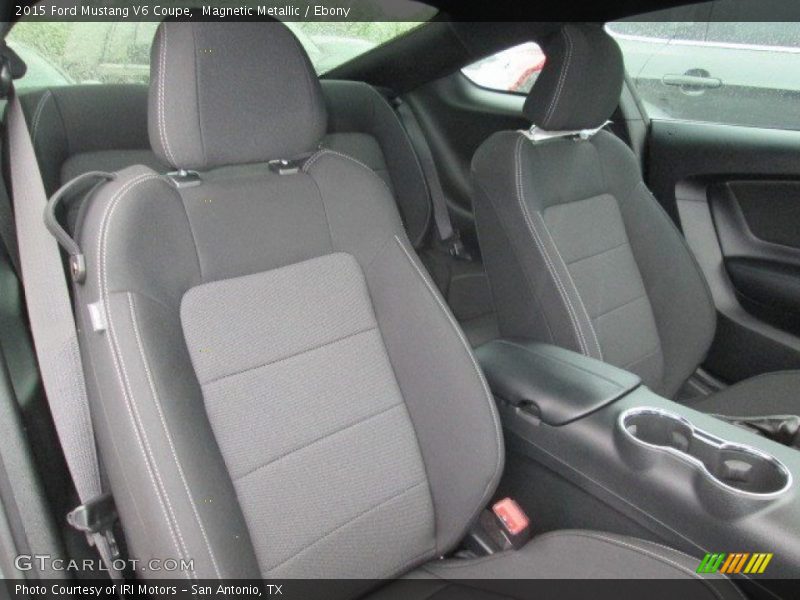 Magnetic Metallic / Ebony 2015 Ford Mustang V6 Coupe