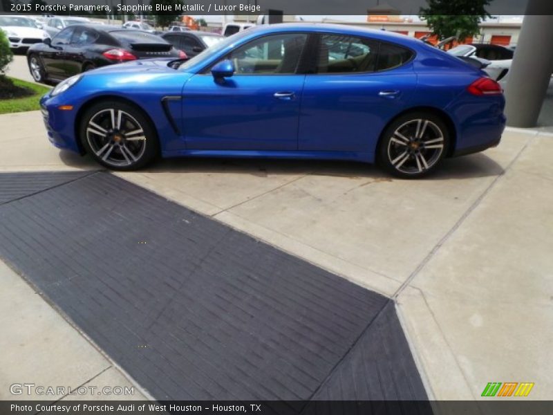  2015 Panamera  Sapphire Blue Metallic