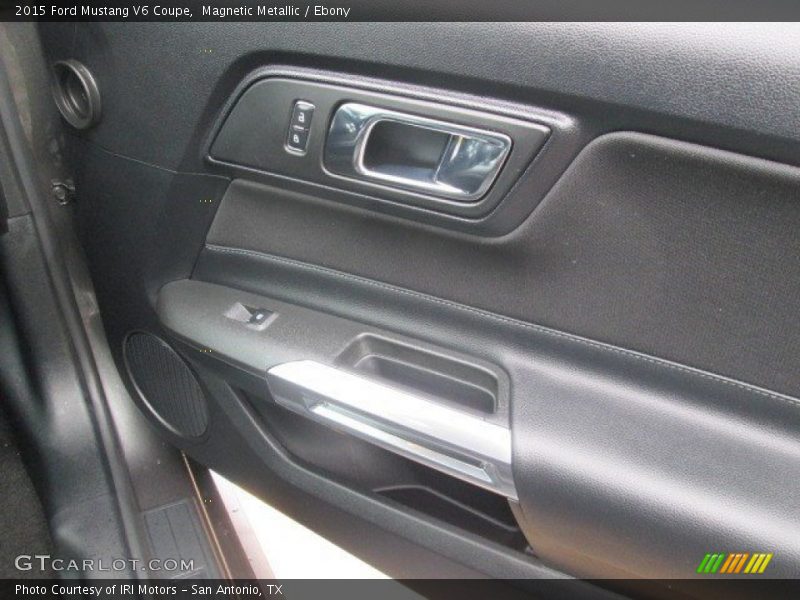 Magnetic Metallic / Ebony 2015 Ford Mustang V6 Coupe
