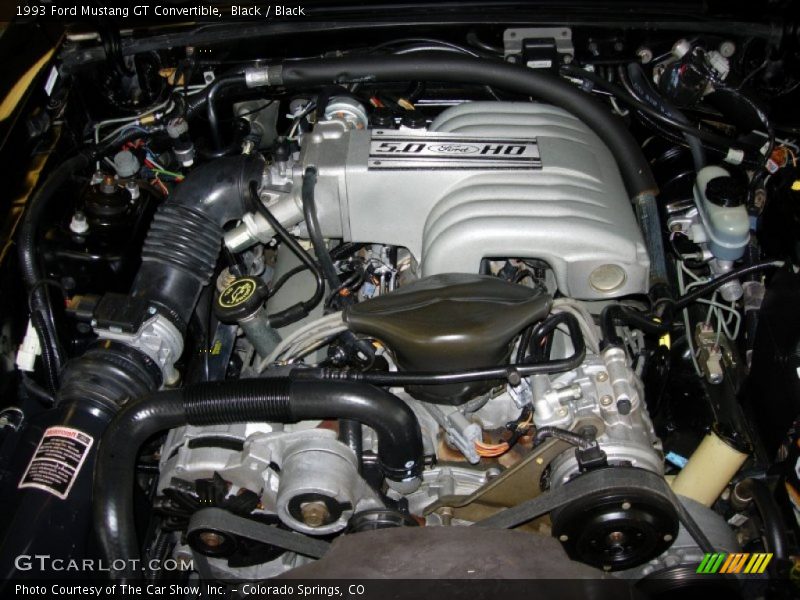  1993 Mustang GT Convertible Engine - 5.0 Liter OHV 16-Valve V8