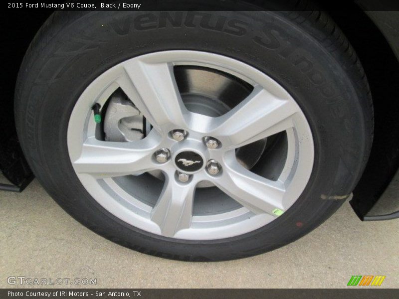 Black / Ebony 2015 Ford Mustang V6 Coupe
