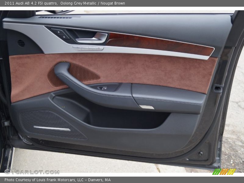 Oolong Grey Metallic / Nougat Brown 2011 Audi A8 4.2 FSI quattro