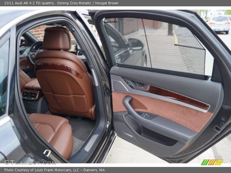 Oolong Grey Metallic / Nougat Brown 2011 Audi A8 4.2 FSI quattro
