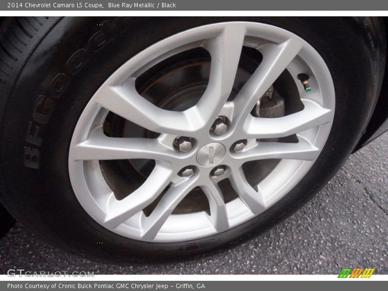 Blue Ray Metallic / Black 2014 Chevrolet Camaro LS Coupe