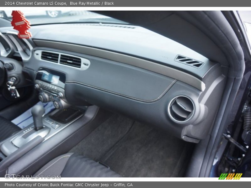 Blue Ray Metallic / Black 2014 Chevrolet Camaro LS Coupe