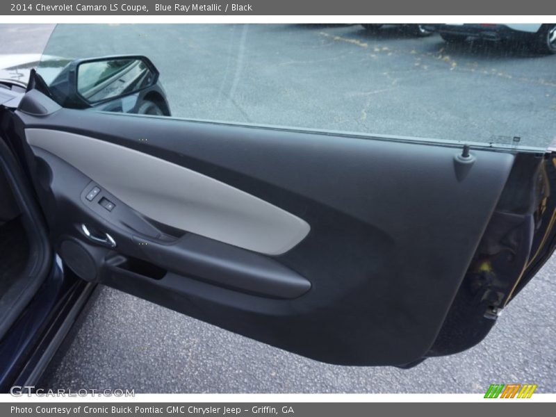 Blue Ray Metallic / Black 2014 Chevrolet Camaro LS Coupe