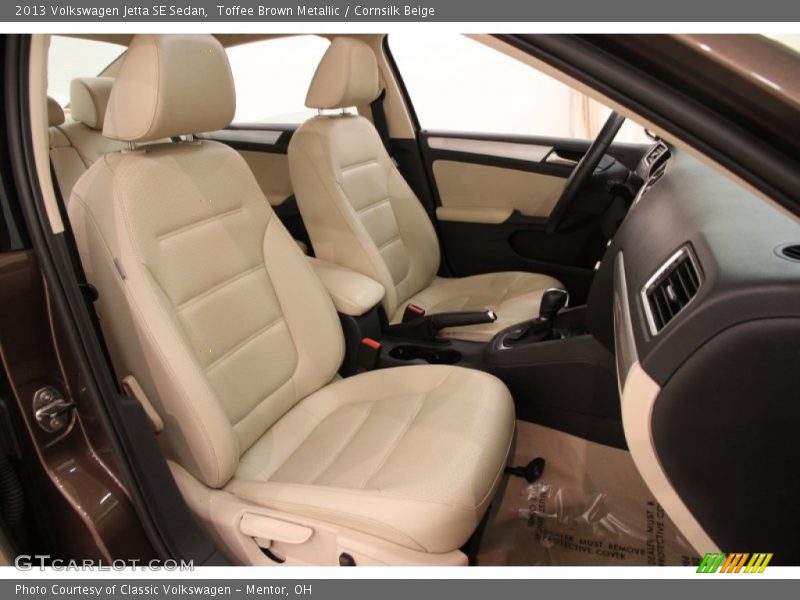 Toffee Brown Metallic / Cornsilk Beige 2013 Volkswagen Jetta SE Sedan