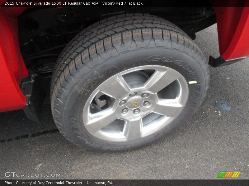 Victory Red / Jet Black 2015 Chevrolet Silverado 1500 LT Regular Cab 4x4