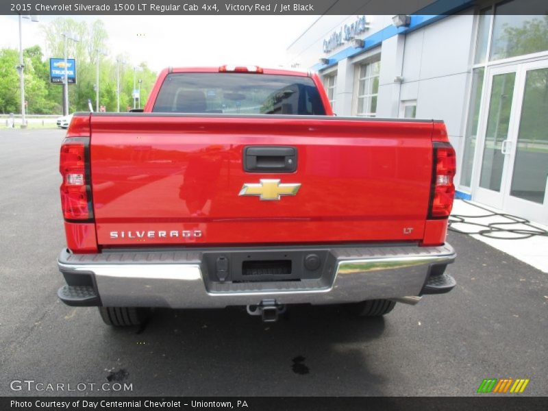 Victory Red / Jet Black 2015 Chevrolet Silverado 1500 LT Regular Cab 4x4