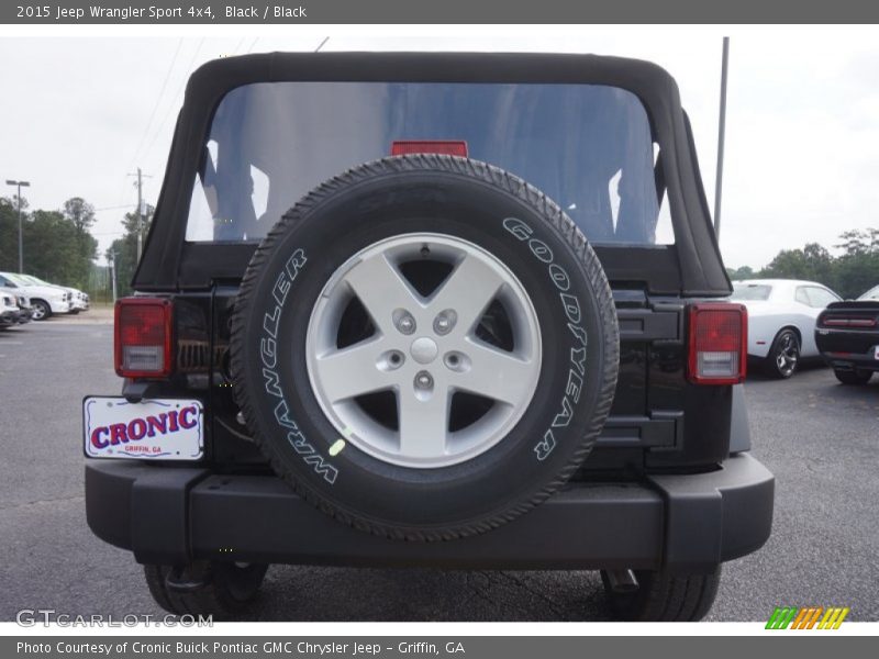 Black / Black 2015 Jeep Wrangler Sport 4x4