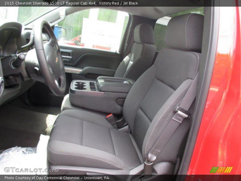 Victory Red / Jet Black 2015 Chevrolet Silverado 1500 LT Regular Cab 4x4