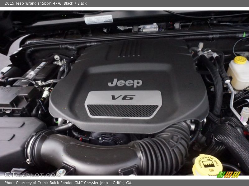 Black / Black 2015 Jeep Wrangler Sport 4x4
