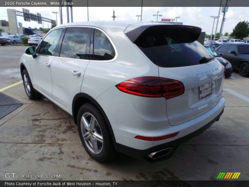 White / Black 2016 Porsche Cayenne