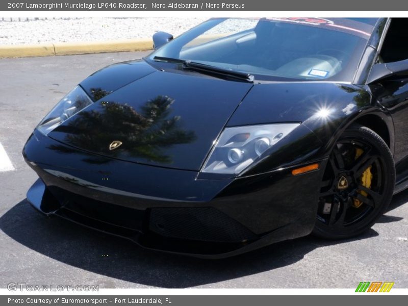 Nero Aldebaran / Nero Perseus 2007 Lamborghini Murcielago LP640 Roadster