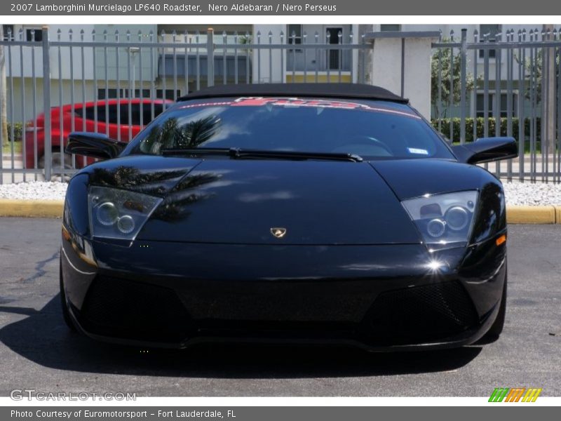 Nero Aldebaran / Nero Perseus 2007 Lamborghini Murcielago LP640 Roadster