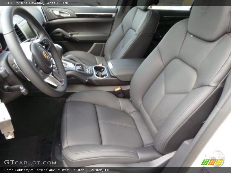 White / Black 2016 Porsche Cayenne