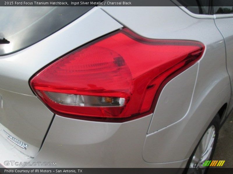Ingot Silver Metallic / Charcoal Black 2015 Ford Focus Titanium Hatchback