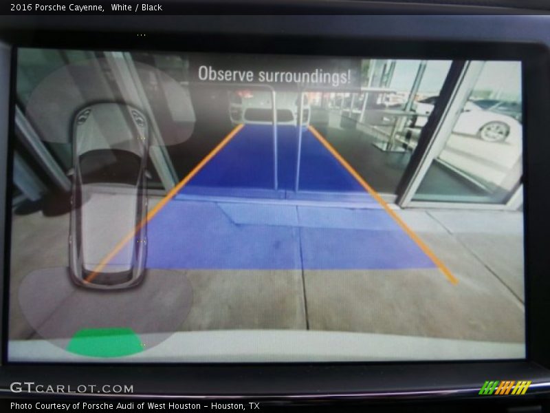 White / Black 2016 Porsche Cayenne