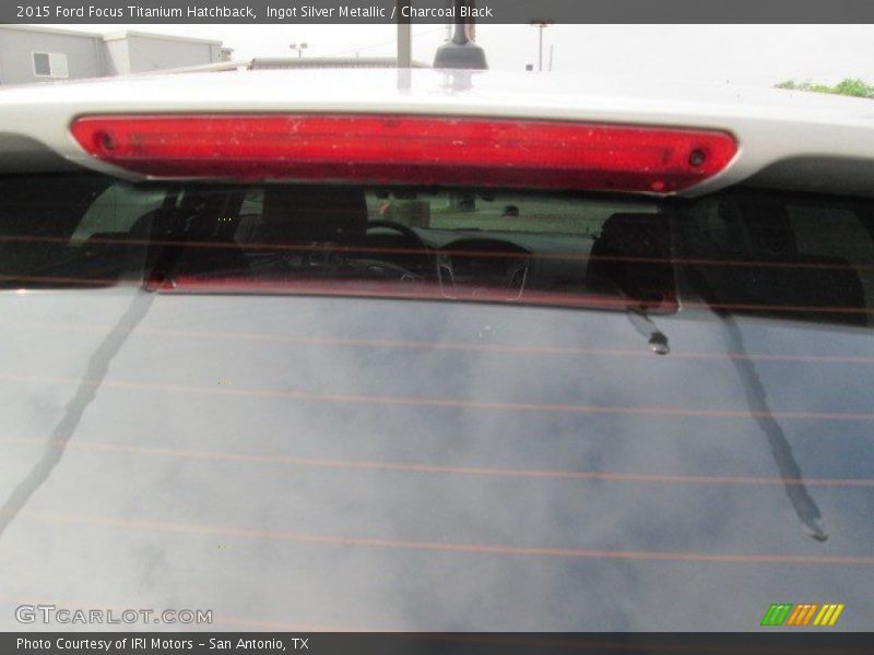 Ingot Silver Metallic / Charcoal Black 2015 Ford Focus Titanium Hatchback