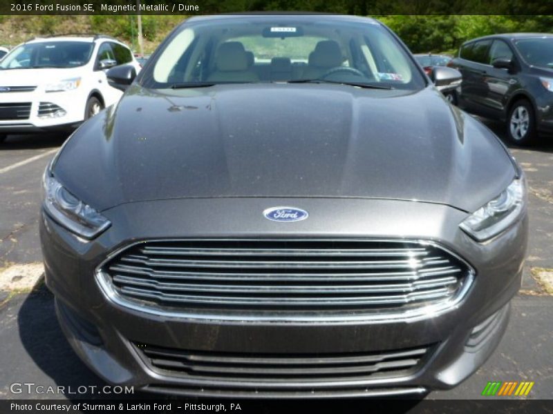 Magnetic Metallic / Dune 2016 Ford Fusion SE