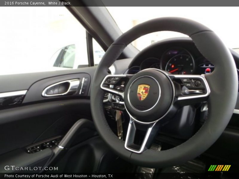 White / Black 2016 Porsche Cayenne