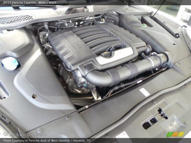 White / Black 2016 Porsche Cayenne