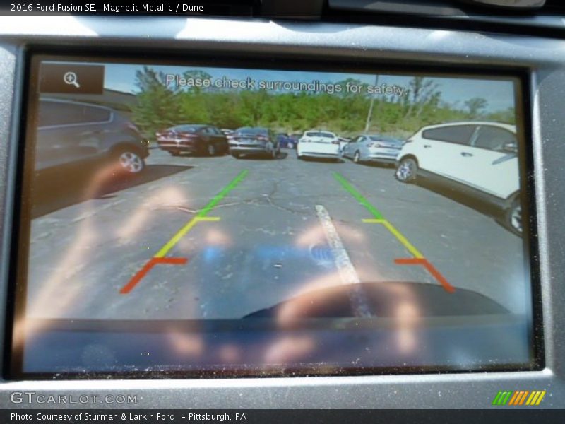Magnetic Metallic / Dune 2016 Ford Fusion SE